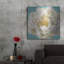 Art mural de luxe «Turquoise Bloom 2» par Danhui Nai