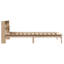 Vidaxl Bookcase Bed Without Mattress Solid Wood Pine-105717416-105717414