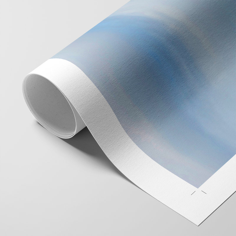 Bleu infini - impression sur toile seulement - non encadrée, H 48 po x l 32 po