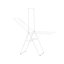 Brabantia Hangon 25 m Folding Drying Rack with Rod-58887711