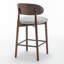 Tabouret de comptoir en bois massif-1970134081