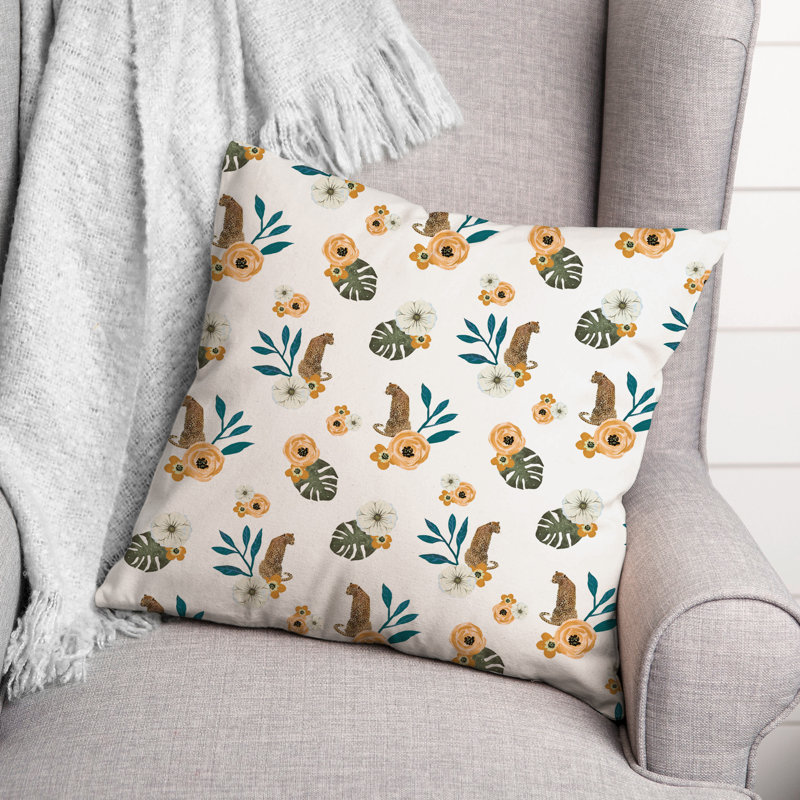 No Decorative Addition Throw Pillow, White