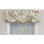 Cotton Blend Floral Scalloped Window Valance