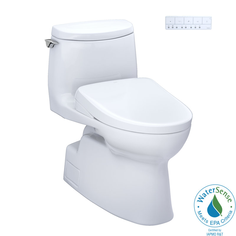 Carlyle® II 1 GPF Elongated Floor Mounted One-Piece Toilet (Seat Included)
