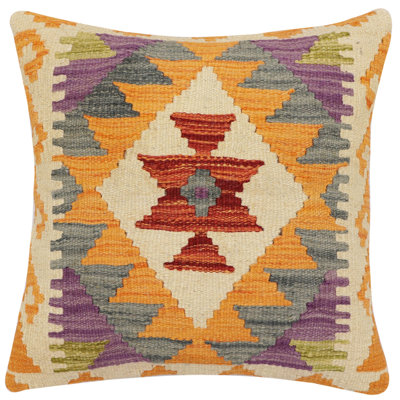 Housse et insert de coussin carré 100% laine