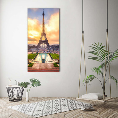 Eiffel Tower Paris - Wrapped Canvas Print