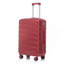 20 po / 24 po / 28 po 3 pièces / ensemble en valise à roulettes ABS, couleur assortie, avec serrure à combinaison