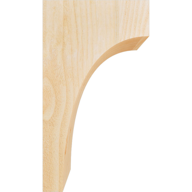Sapin Douglas, corbeau brut Huntwood, l 6 po x P 10 po x H 18 po, H 18 po x l 6 po x P 10 po, Sapin de Douglas, Sciage brut