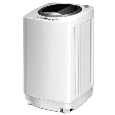 Panda 1.70 cu.ft Portable Washing Machine, High-End Fully Automatic Compact  Washer, 11lbs Capacity, Folding Window, White