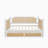 Traditional Style Rattan Daybed with 2 Drawers-1225844910-1225844905