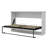 Horizontal Murphy Bed Cabinet Twin Size