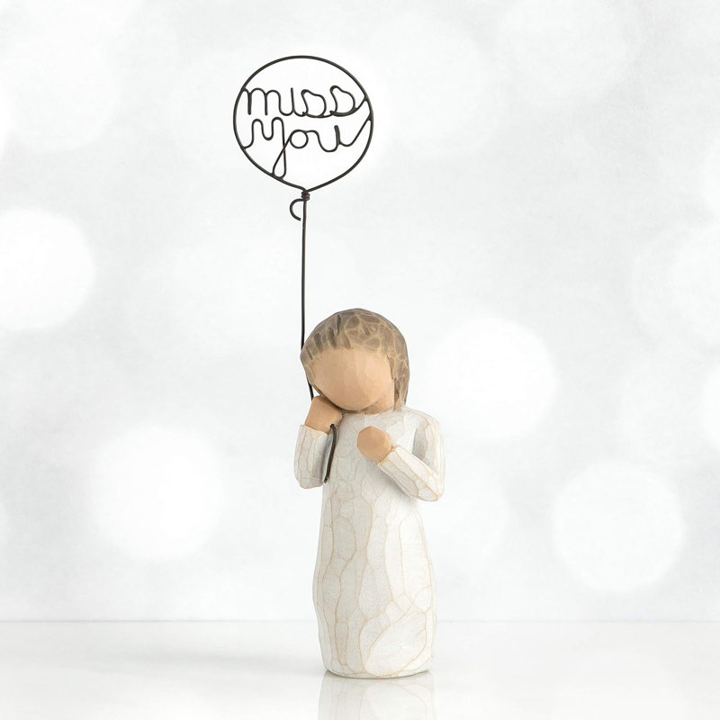 Figurine sculptée de 5 po Willow Miss In, My My Minds, In My Heart