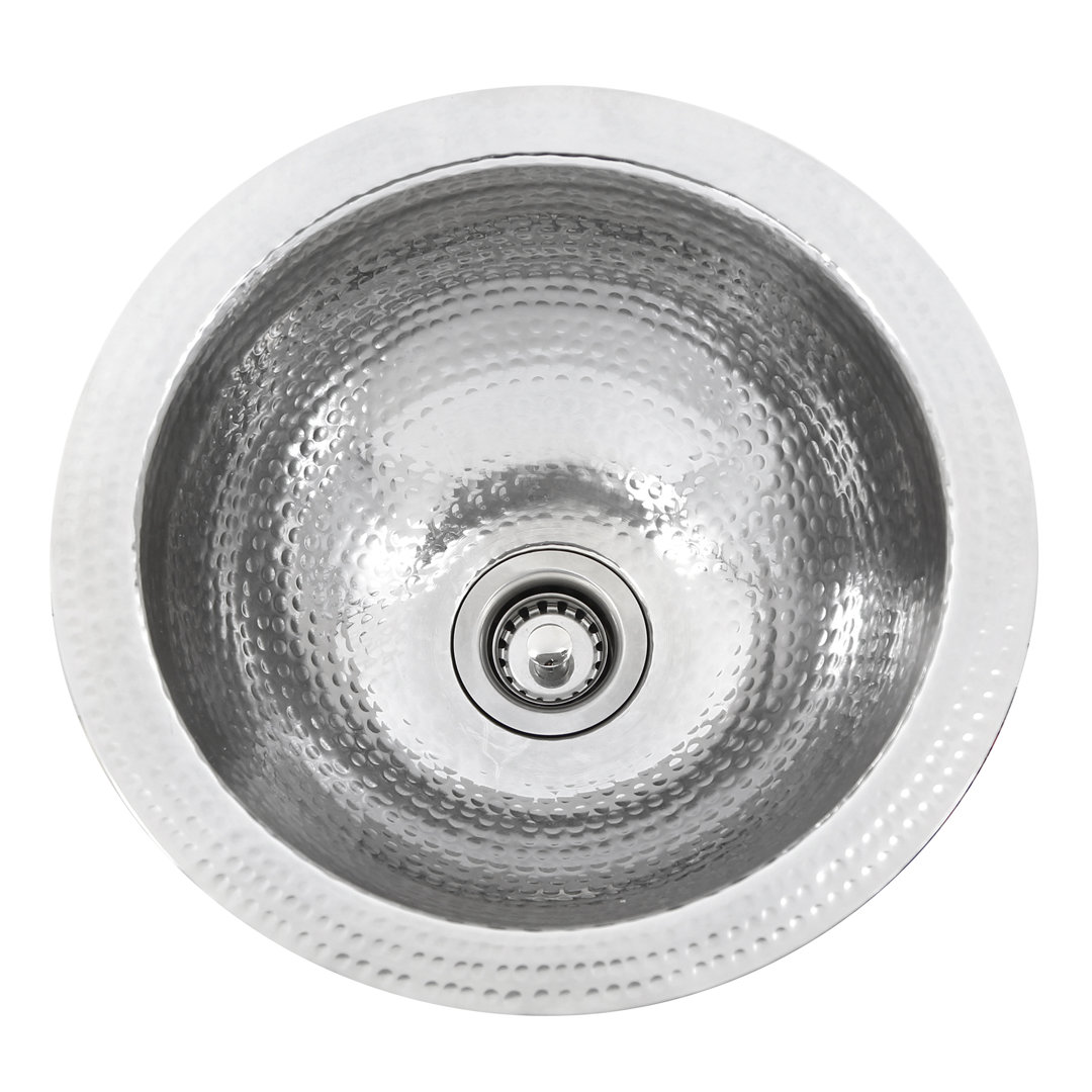 Brightwork Home 13'' L Dual Mount Single Bowl Stainless Steel Kitchen Sink Nantucket Sinks