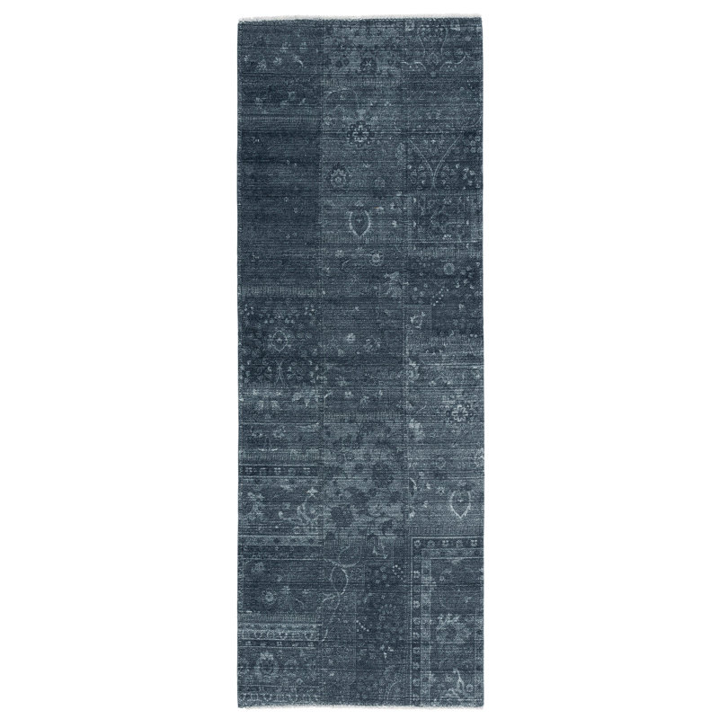 Southsea Vintage Look Machine Made Indoor / Outdoor Area Rug, Rectangle 2'7" x 4'9"