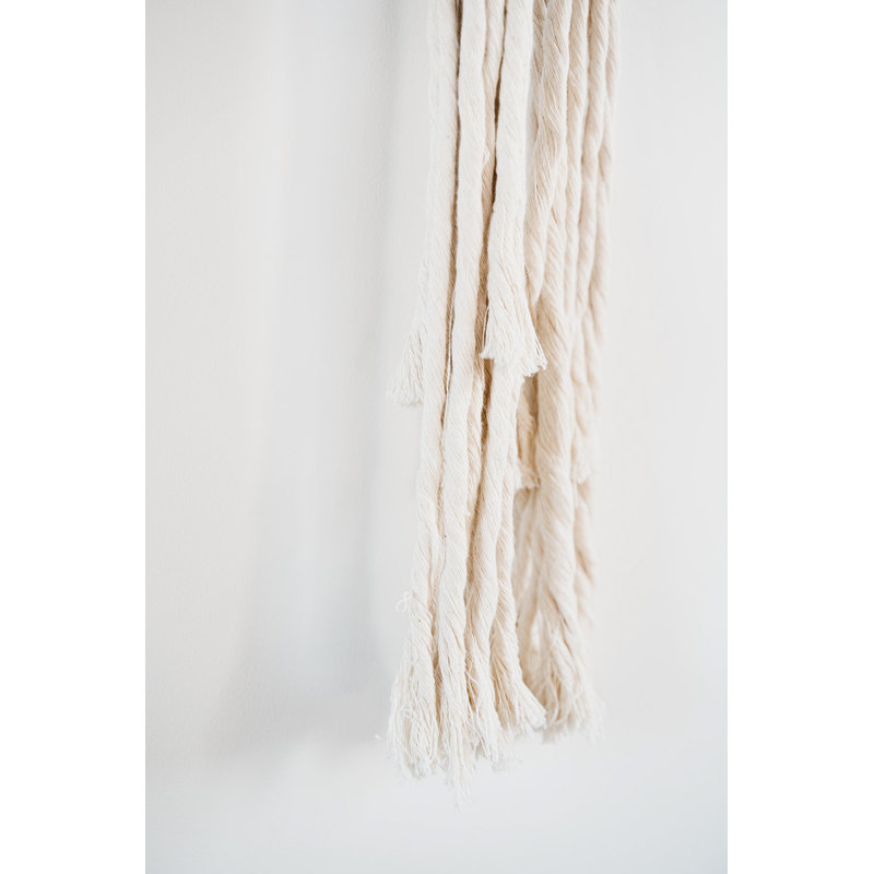 “Scala” Knot Fiber Wall Hanging