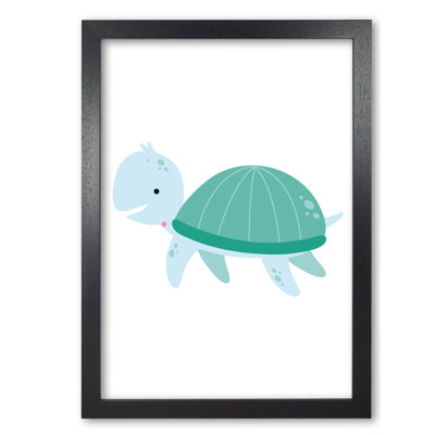 Children's Animals, Turtle Fine - Print
