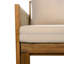 Canapé-lit d'extérieur convertible pour patio avec structure en bois d'acacia et coussins imperméables pour une utilisation polyvalente-133392093