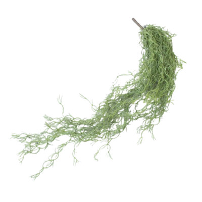  Mousse verte artificielle pour la décoration intérieure - Remplisseur de plantes artificielles pour pots à fleurs et pots, 29,5 po (ensemble de 6)