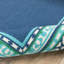 Tapis intérieur / extérieur bleu sarcelle / bleu / vert / blanc Deltana-23970756