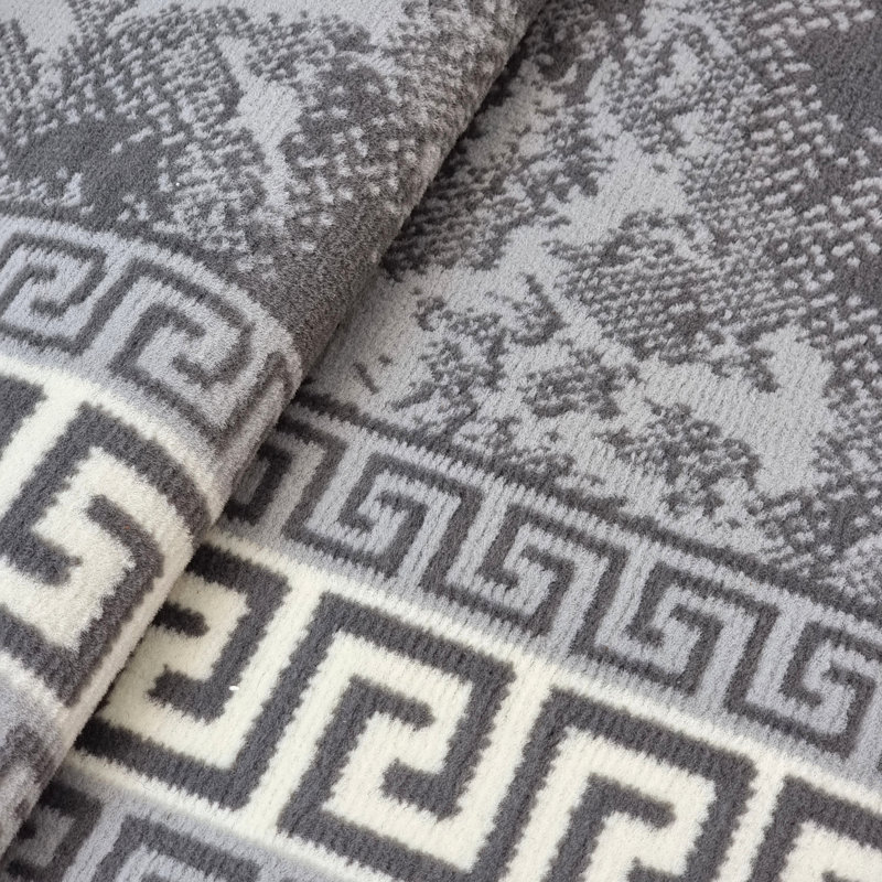 Balmoral Geometric Machine Woven / Power Loomed Area Rug, Rectangle 160 x 225cm