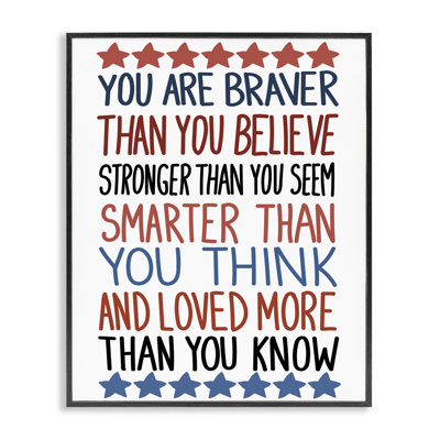 Giclée encadrée «Bold Self Confidence» par Sweet Melody Designs