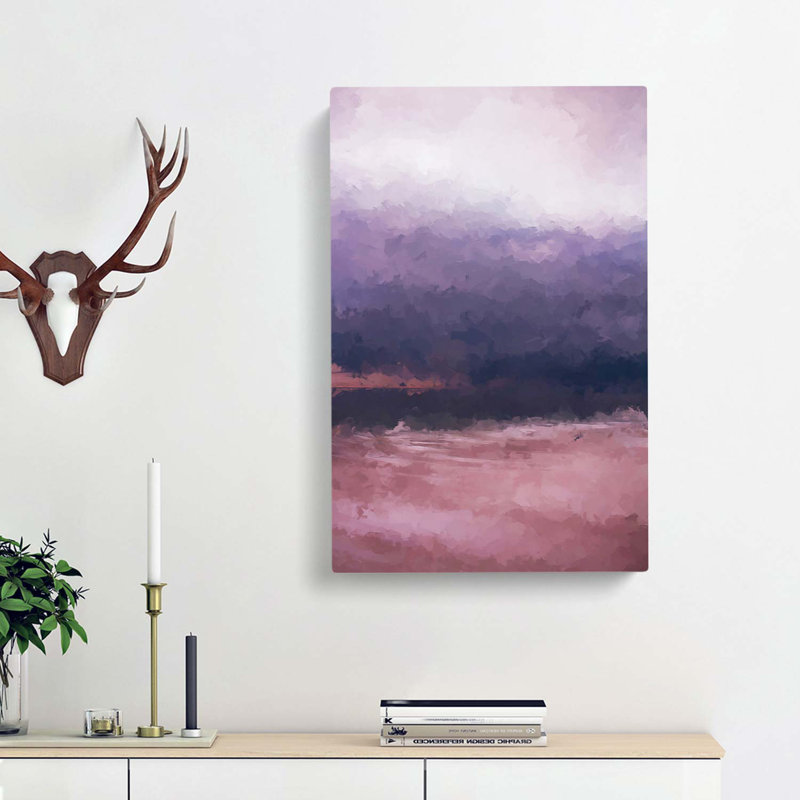 Moody Waters In Abstract - Wrapped Canvas, 50cm H x 35cm W x 3cm D