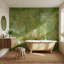 Papier peint scénique, paysage, aquarelle, texture, chinoiserie-450855352-450855357