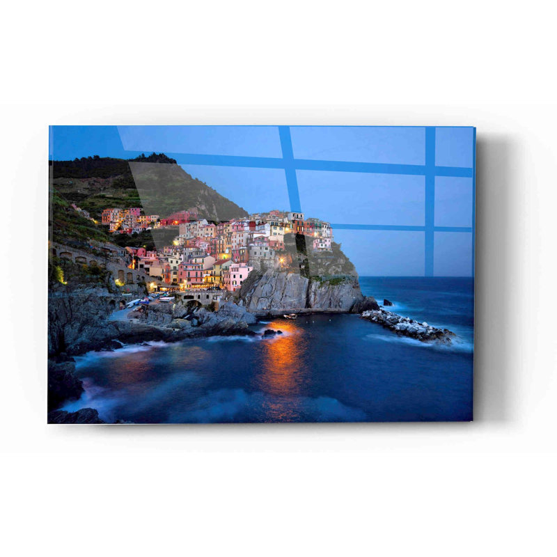 «Riviera», art en verre acrylique Wal, H 16 po x l 24 po x P 0,12 po
