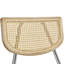 Alvelo 47cm H Tufted Polyester Upholstered Parsons Chair in White