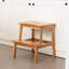 Tabouret rectangulaire en acacia