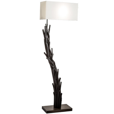 Evadne 60.6'' Black Novelty Floor Lamp