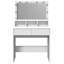 Dressing Table With LED 80X41x134.5 Cm-1247441981