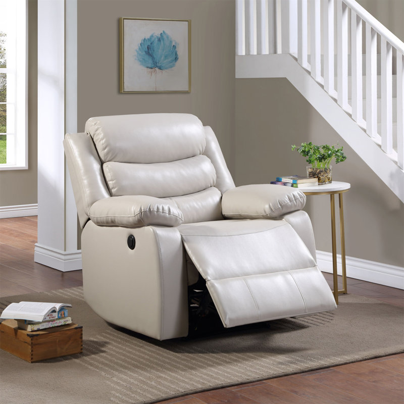 Fauteuil inclinable électrique Eilbra, Beige