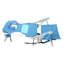 Chaise de plage pliante Sharline