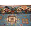 Tapis bleu Kazak