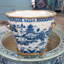 Blue Willow Handmade Planter