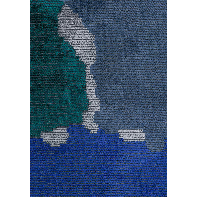 Rapture Abstract Area Rug, Rectangle 7'10" x 9'10"
