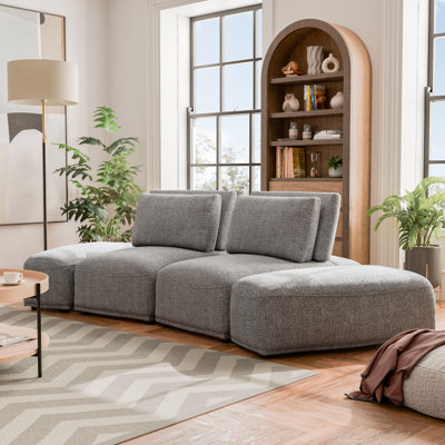Canapé modulaire 4 pièces Aukeem