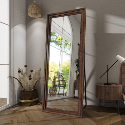 Arandip Solid Wood Full Length Mirror