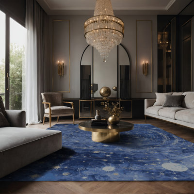Tapis gris soyeux et moelleux