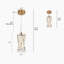 Luminaire suspendu simple en cristal à 1 lumière Shymir