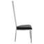 Florissant 46 cm H Upholstered Faux Leather Slat Back Dining Chair-566675120