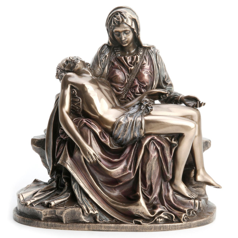 6,3 po de résine de polyester pieta