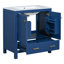 Meuble-lavabo simple autoportant de 30 po avec plateau en céramique-435693551