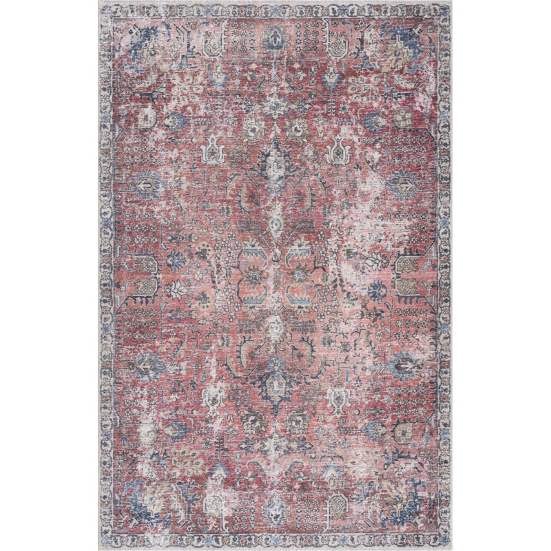 Jaelyne Oriental Indoor Rug, Rectangle 7'10" x 10'3"