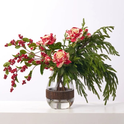 Faux Floral in Vase