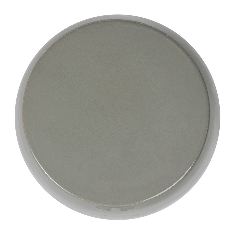 Provenance Signature Outdoor Round Side Table, Mist/Sage
