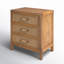 Deas 3 Drawer 25" W Chest