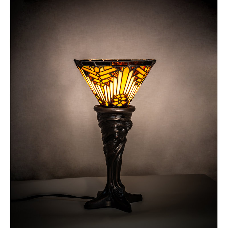 Rustic Lodge Torchiere Table Lamp