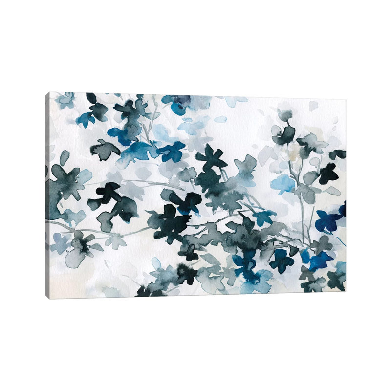 Blue Cherry Blossoms, 101.6 cm H x 66.04 cm W x 1.91 cm D